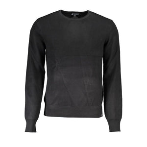 U.S. Grand Polo Schwarzer Sweatshirt aus Nylon