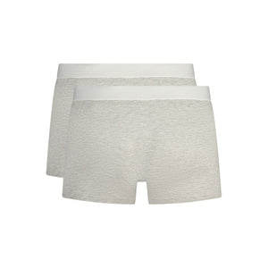Trussardi "Graue Herren-Boxershorts aus Baumwolle"