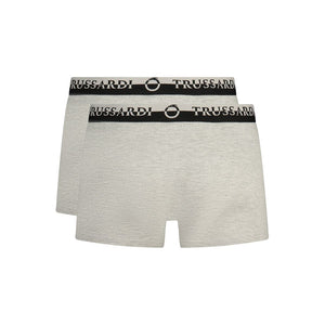 Trussardi Grigio Baumwoll-Boxershorts für Herren