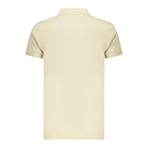 Norway 1963 Beige Baumwoll-Herren-Poloshirt