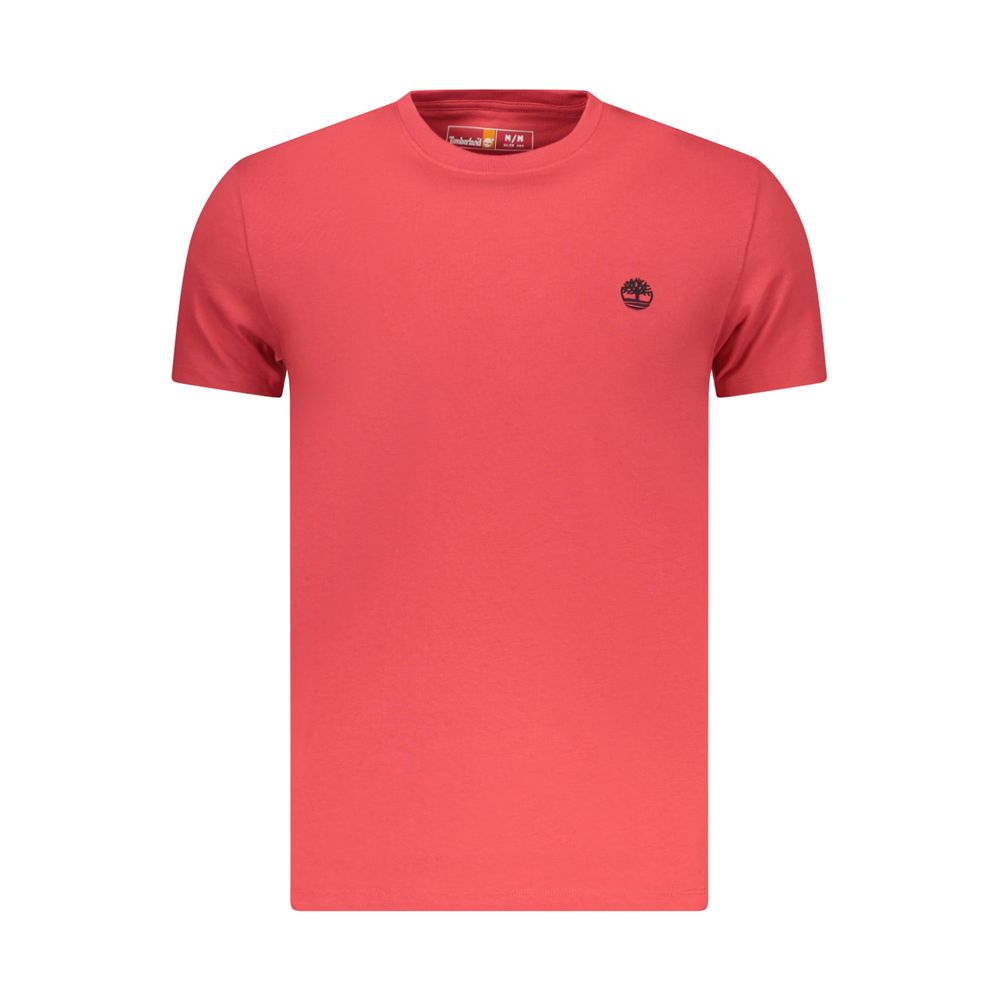 Timberland Rosso Baumwoll-T-Shirt für Herren