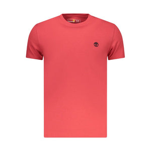 Timberland Rosso Baumwoll-T-Shirt für Herren
