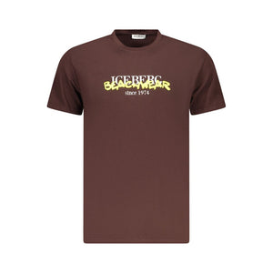 Iceberg Gelbes Baumwoll-T-Shirt