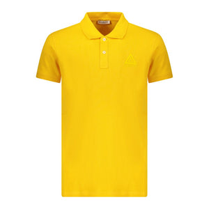 Iceberg Gelbes Baumwoll-Poloshirt für Herren