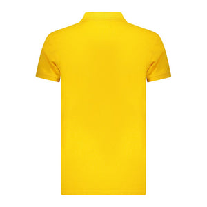Iceberg Gelbes Baumwoll-Poloshirt für Herren
