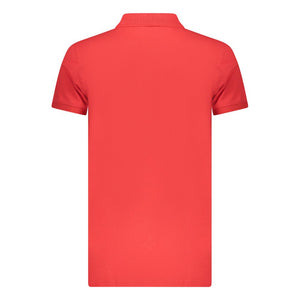 Iceberg Rotes Baumwoll-Poloshirt für Herren