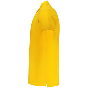 Iceberg Gelbes Baumwoll-Poloshirt für Herren