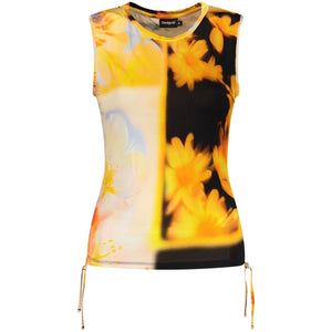 Desigual Orange Elastan-Tanktops