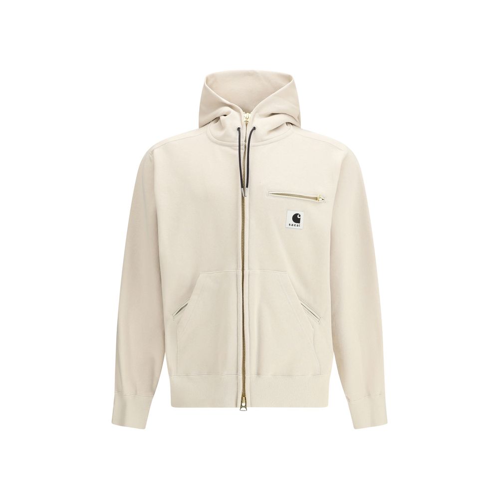 Sacai Beige Baumwoll-Sweatshirt