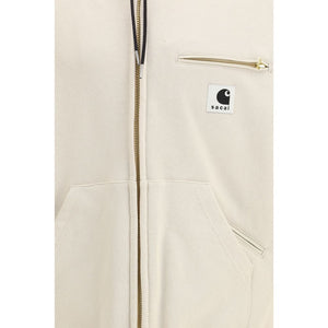 Sacai Beige Baumwoll-Sweatshirt