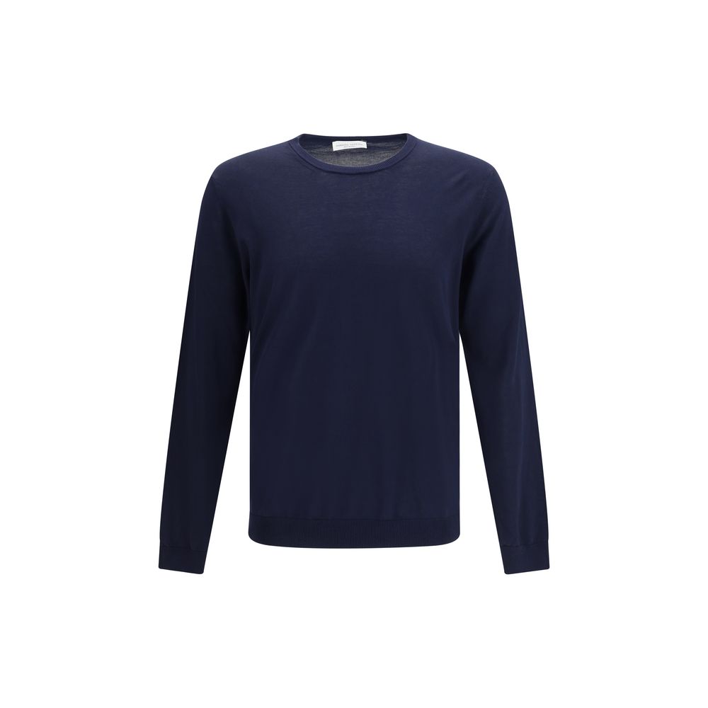 Roberto Collina Blauer Baumwoll-Sweatshirt