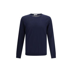 Roberto Collina Blauer Baumwoll-Sweatshirt