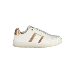 Gas Bianco Damen-Sneaker aus Polyurethan