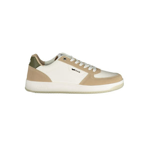 Gas Bianco Polyurethane Herren Sneaker