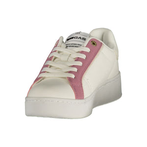 Gas Weiße Sneaker aus Polyester
