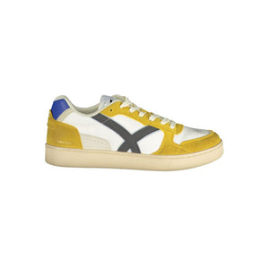 Gas Weiße Herren-Sneaker aus Polyester