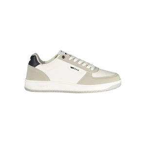 Gas Bianco Polyurethane Herren Sneaker