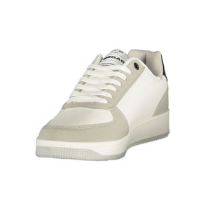 Gas Bianco Polyurethane Herren Sneaker