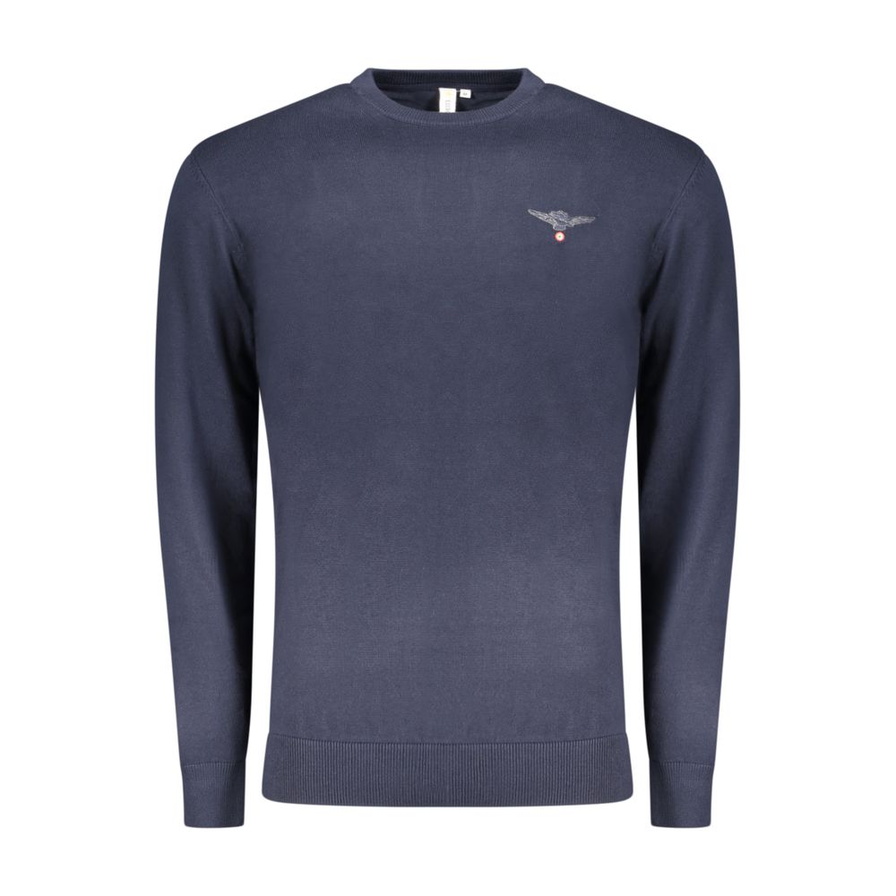 Accademia Militare Blauer Baumwoll-Sweatshirt