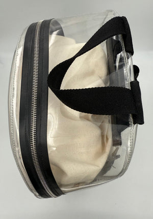 Valentino Garavani VALENTINO GARAVANI Rucksack aus Leder und transparentem Kunststoff