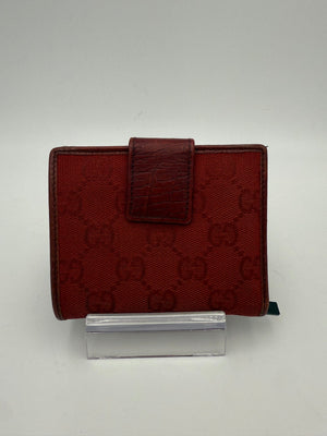 Gucci GUCCI GG Canvas Kompakt Geldbörse