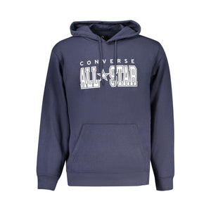 Converse Blauer Baumwoll-Kapuzenpullover für Herren