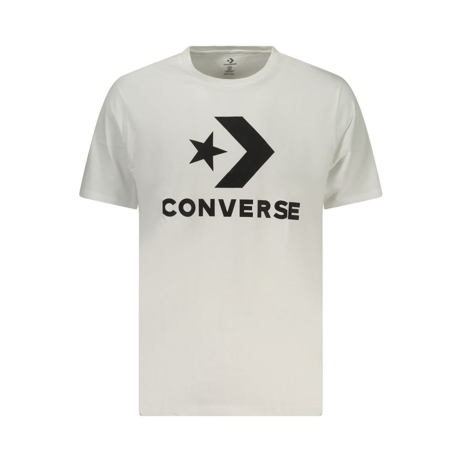 Converse Bianco Baumwoll-T-Shirt für Herren