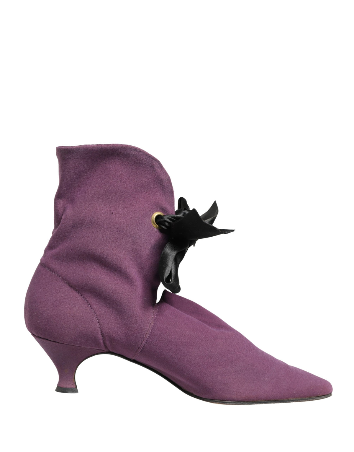 Dolce & Gabbana Lila Stiefel in Wadenhöhe