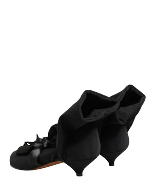 Dolce & Gabbana Schwarze Stiefeletten aus Wildleder