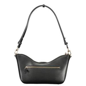 Guess Jeans Damen-Handtasche aus beigem Polyurethan