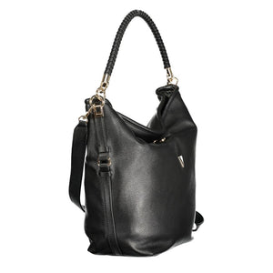 Guess Jeans Schwarze Handtasche aus Polyethylen
