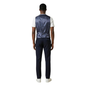 Mulish Blaues Polyester-Dreiteiler-Anzug