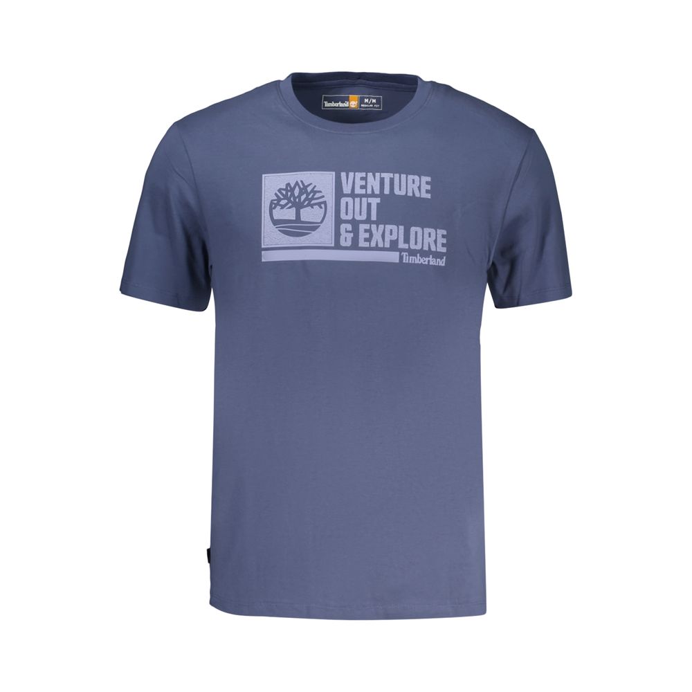 Timberland Blaues Baumwoll-T-Shirt für Herren