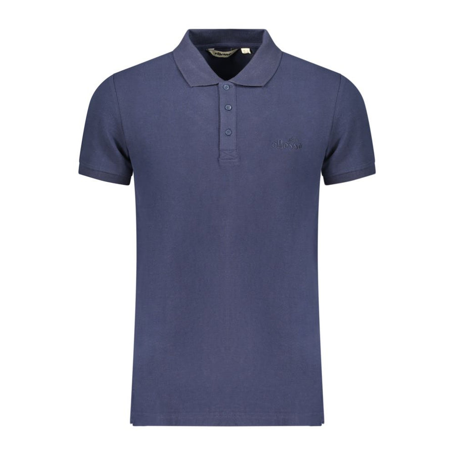 Ellesse Blaues Baumwoll-Poloshirt für Herren
