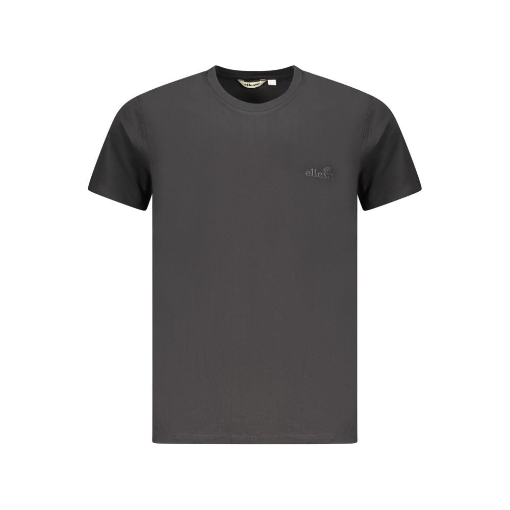 Ellesse Schwarzes Baumwoll-T-Shirt für Herren