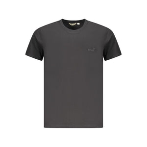 Ellesse Schwarzes Baumwoll-T-Shirt für Herren