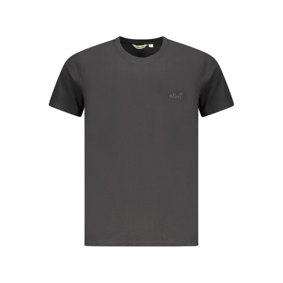 Ellesse Schwarzes Baumwoll-T-Shirt für Herren