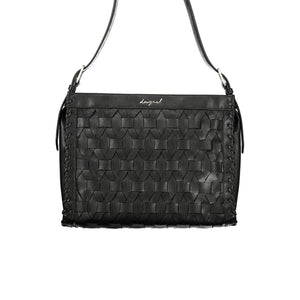 Desigual Schwarze Damen-Handtasche aus Polyurethan