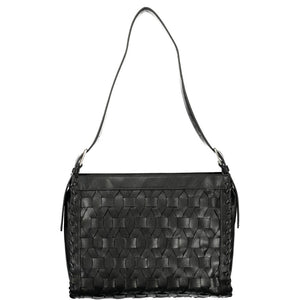 Desigual Schwarze Damen-Handtasche aus Polyurethan