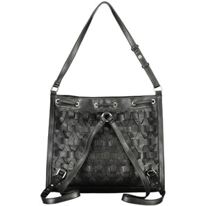 Desigual Schwarzer Rucksack aus Polyurethan für Damen