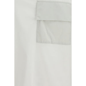 LAMINAR Weißes Baumwoll-T-Shirt