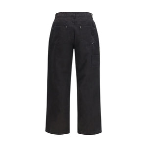 Represent Schwarze Baumwoll-Freizeithose