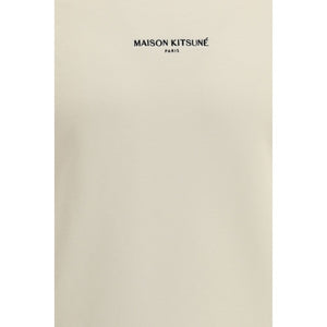 Maison Kitsuné Beige Baumwoll-Sweatshirt