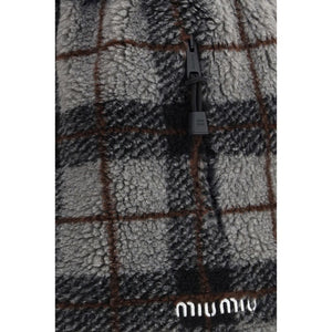 Miu Miu Mehrfarbiger Minirock aus Nylon