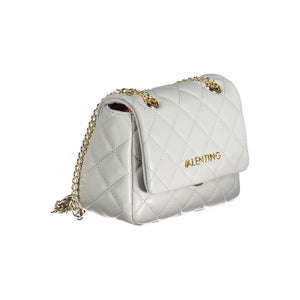 Mario Valentino Grau-Polyethylen-Handtasche
