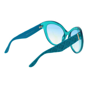 Guess Sonnenbrille aus Edelstahl in Türkis