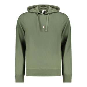 Accademia Militare Verde Baumwoll-Kapuzenpullover für Herren