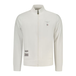 Accademia Militare Weißes Baumwoll-Sweatshirt für Herren