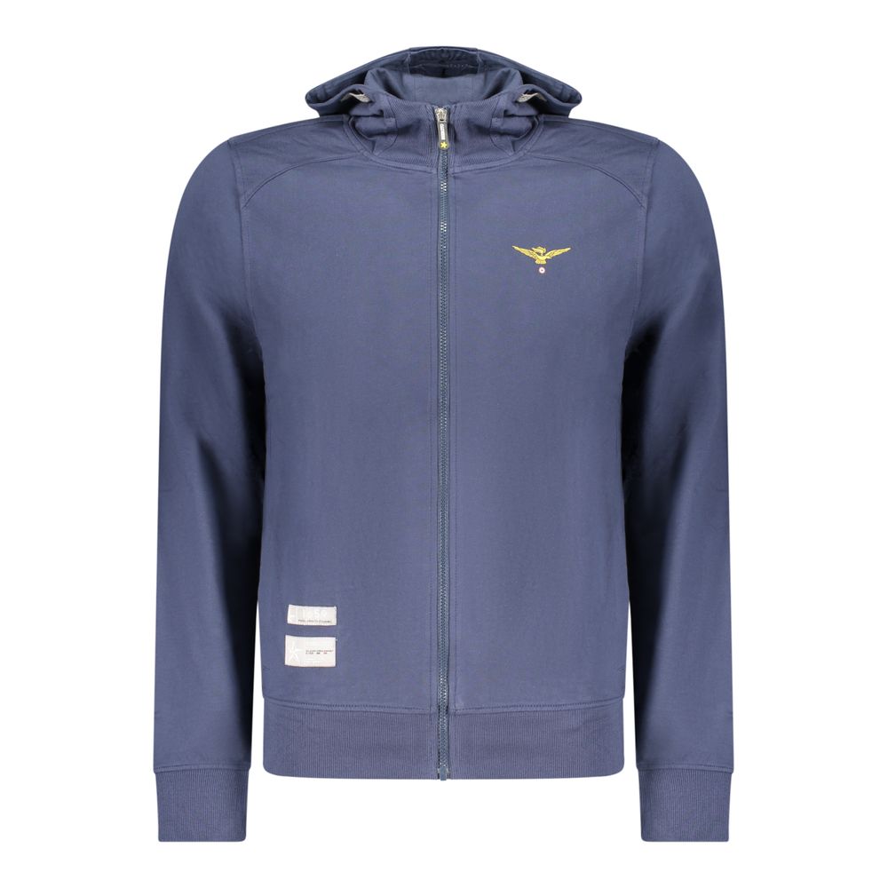 Accademia Militare Blaues Baumwoll-Sweatshirt für Herren