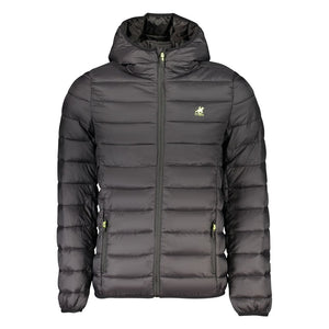 U.S. Grand Polo Schwarze Herrenjacke aus Polyester